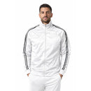 Jaqueta Masculina Gola Alta com Faixas Dryfit - Magazine Malu shop