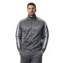 Jaqueta Masculina Gola Alta com Faixas Dryfit - Magazine Malu shop